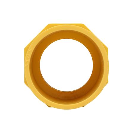 ข้อต่อเข้ากล่อง PVC SCG 1 นิ้ว สีเหลือง_2