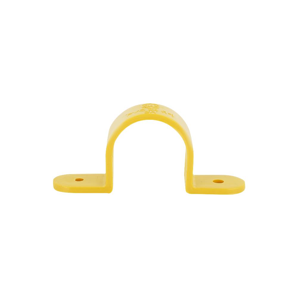 คลิปก้ามปู PVC SCG 1 นิ้ว สีเหลือง