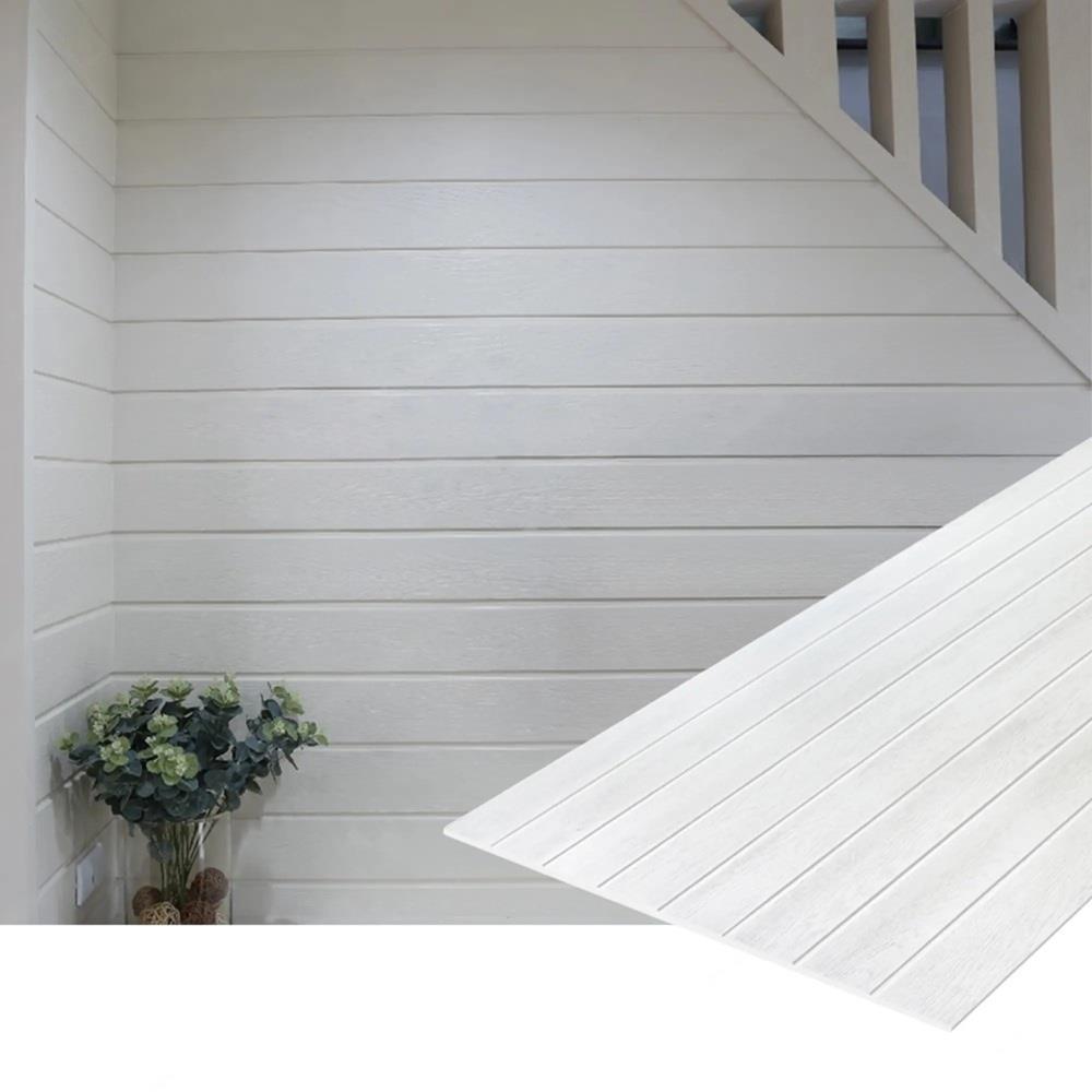 แผ่นผนัง ชัยพฤกษ์เว้นร่อง SHERA 120x240x0.6 ซม. สีธรรมชาติ