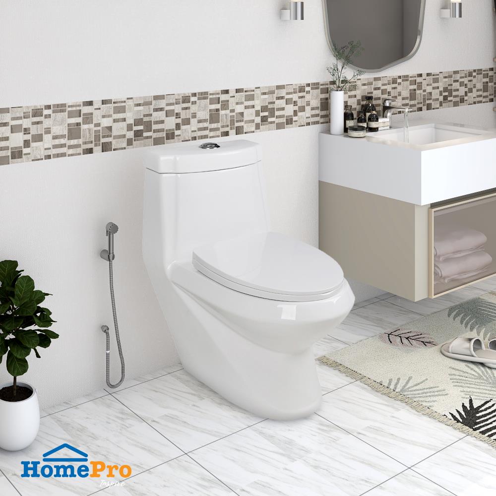 สุขภัณฑ์ 1 ชิ้น MOYA SN-T008 3/6L สีขาว (HTD)