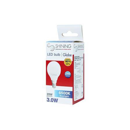 หลอด LED Bulb Shining 15000Hr 3W DL E14_2