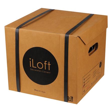 สีซีเมนต์สร้างลาย ILOFT สีดำ 1 9 กก._4