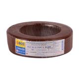 สายไฟ THW IEC01 BCC 1x4ตร.มม. 100 ม. สีน้ำตาล
