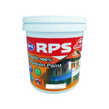 สีน้ำทาภายนอก RPS D-COAT E200 สีขาว 5 แกลลอน_0