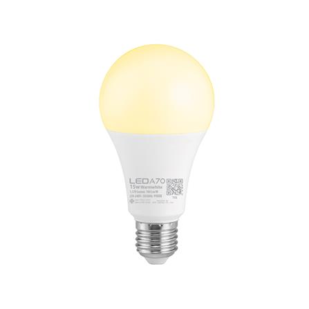 หลอด LED EVE A70 WARM WHITE E27 15 วัตต์_1