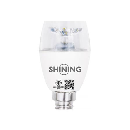 หลอด LED TOSHIBA CANDLE 15000HR 3 วัตต์ E14 WARMWHITE_6