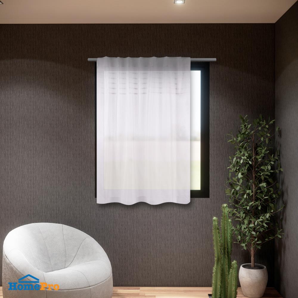 ม่านโปร่งซ่อนหู HOME LIVING STYLE DITTO 140X160 ซม. สีขาว