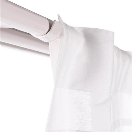 ม่านโปร่งซ่อนหู HOME LIVING STYLE DITTO 140X160 ซม. สีขาว_2