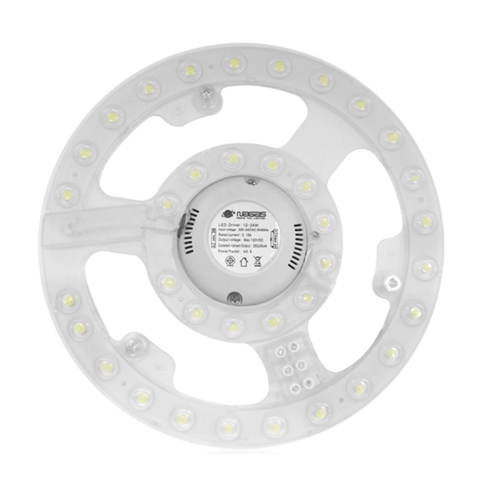 หลอด LED NAGAS CEILING MODULE MR 18วัตต์ สีเหลือง