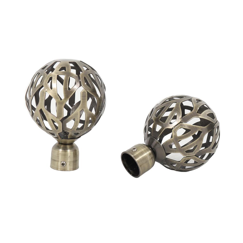 หัว-ท้ายรางผ้าม่าน HOME LIVING STYLE RAMI 19 มม. สีทอง