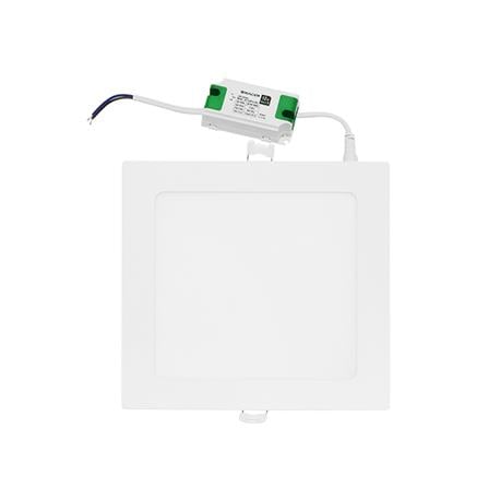 ดาวน์ไลท์ LED RACER NANO-Q 12 วัตต์ DAYLIGHT 6.6 นิ้ว สีขาว เหลี่ยม