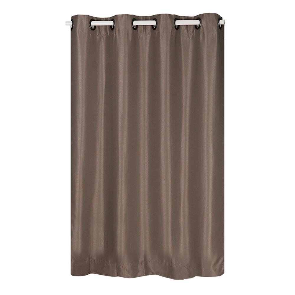 ม่านEYELET HOME LIVING STYLE SILKY UV 140X160 ซม. สีน้ำตาล