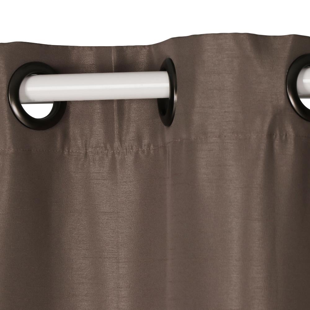 ม่านEYELET HOME LIVING STYLE SILKY UV 140X160 ซม. สีน้ำตาล