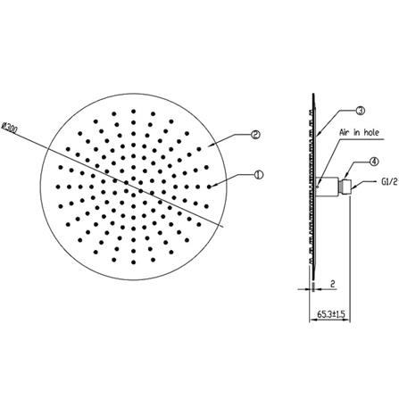 ฝักบัวก้านแข็ง AMERICAN STANDARD F40003-CHADY_1