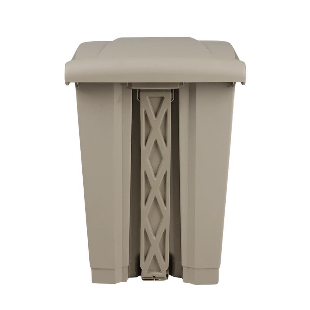 ถังขยะเหยียบเหลี่ยม ACCO V018051 ขนาด 45L สีเทา