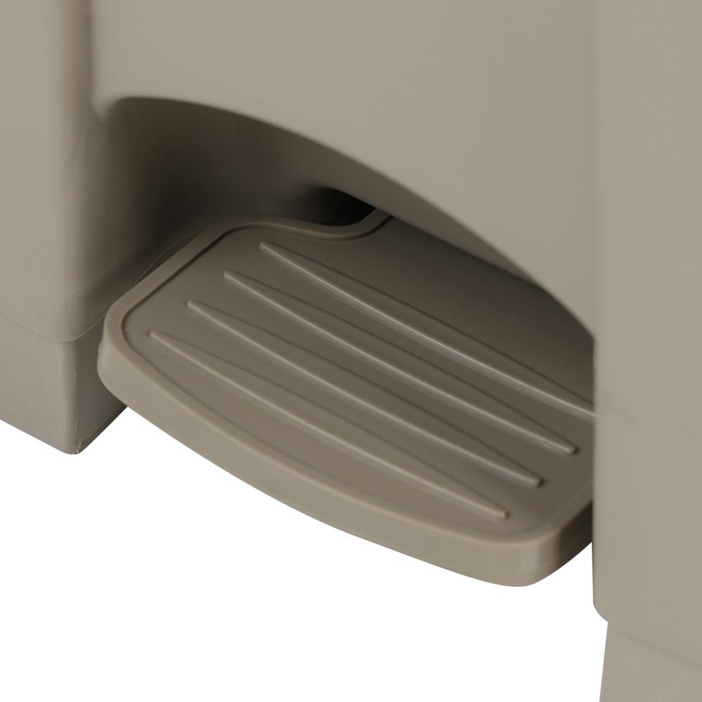 ถังขยะเหยียบเหลี่ยม ACCO V018051 ขนาด 45L สีเทา