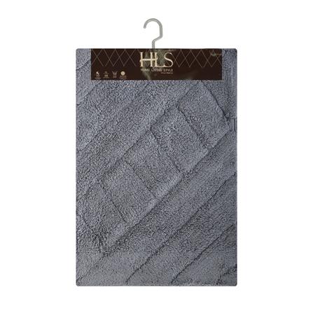 RUG HOME LIVING STYLE SI6690 40X60CM GRAY