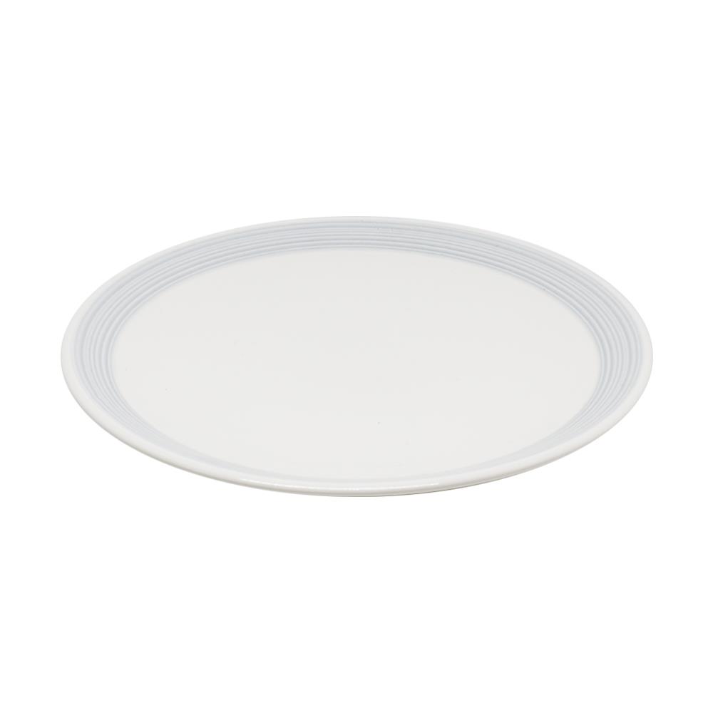 CERAMIC  FLAT PLATE 8" KECH TOPAZ