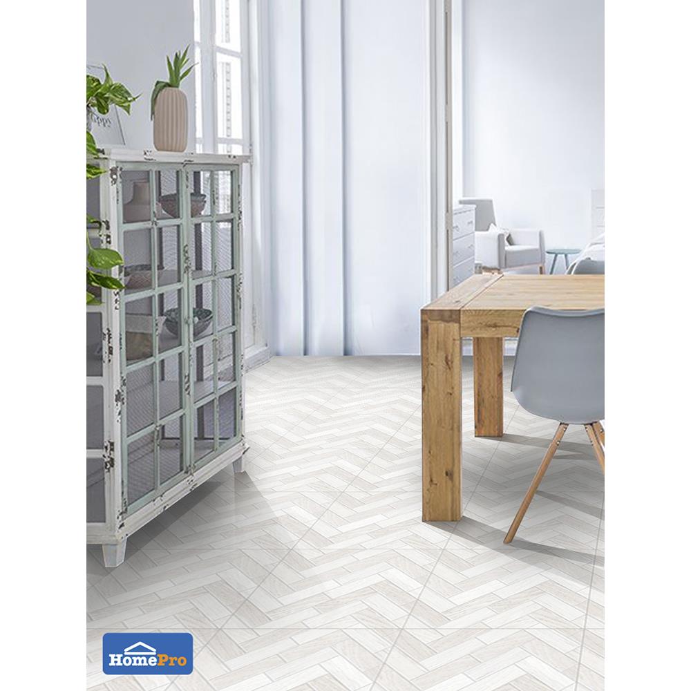 กระเบื้องพื้น 16x16 นิ้ว TARA ฮาเว่น ขาว EXC A 0.96 ตร.ม.