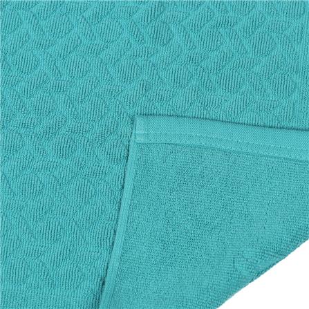 พรมขนหนู HOME LIVING STYLE BASKET 17X28 นิ้ว สีเขียว_3