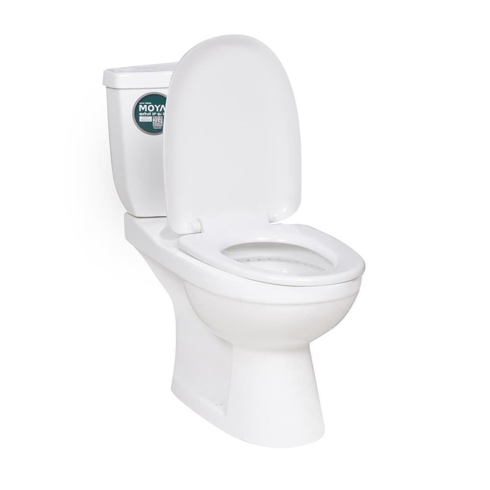 สุขภัณฑ์ 2 ชิ้น MOYA 2801(HTD) 4.5L สีขาว