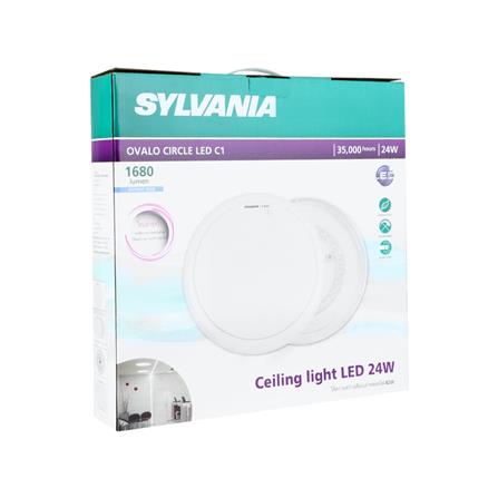 LED CEILING FLUSH LIGHT SYLVANIA OVALO C1 24W DAYLIGHT 15