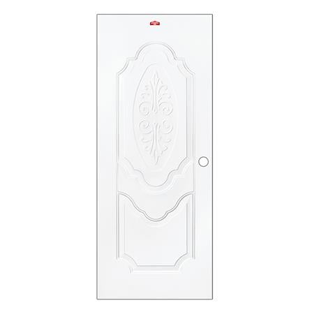 ประตูภายนอกเหล็ก PROFESSIONAL DOOR R1W 79.2X199.4 ซม. สีขาว_0