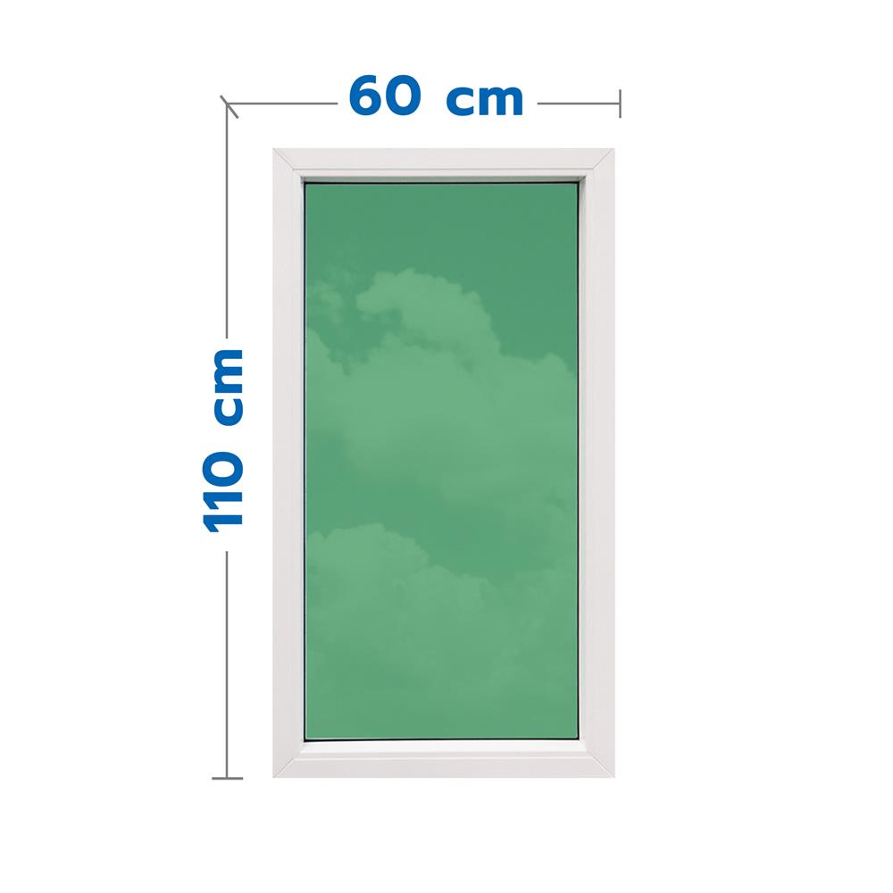 ช่องแสงหน้าต่างUPVC VILANN 60x110 ซม. สีขาว