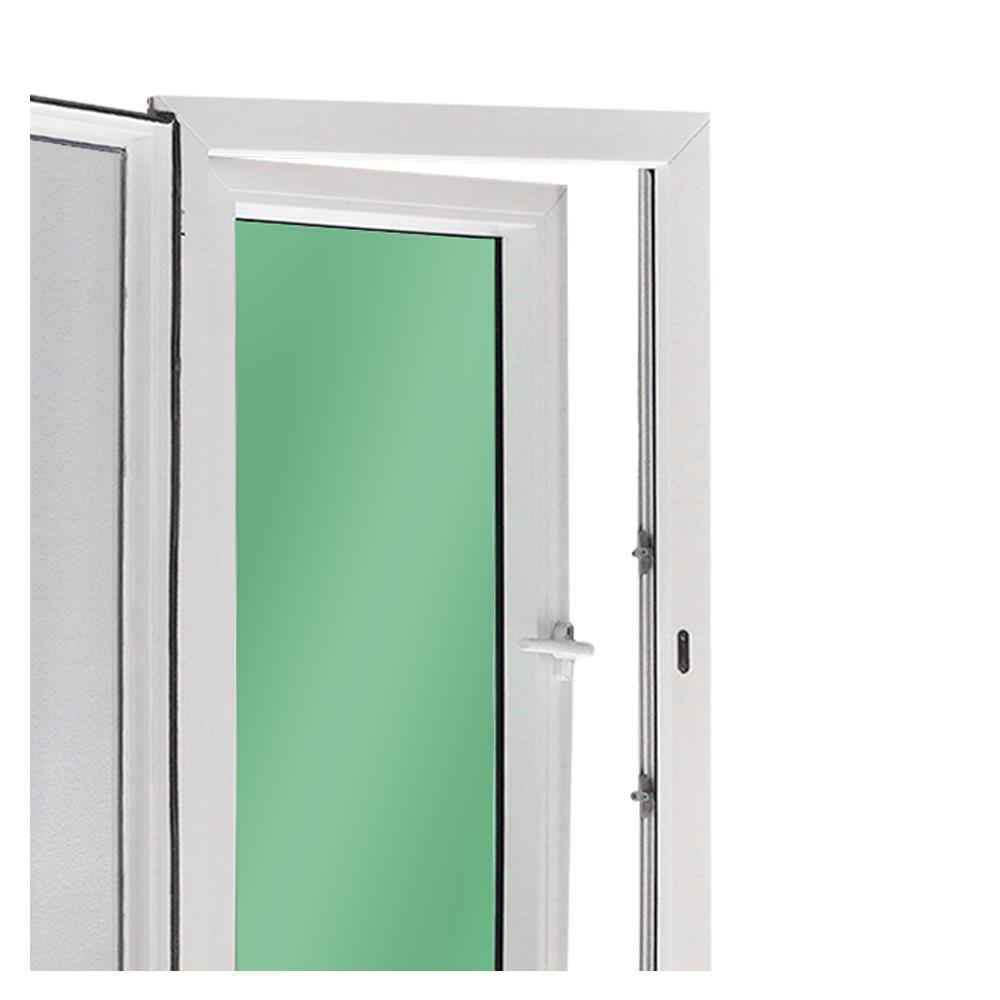 หน้าต่างUPVC บานเปิดขวา มุ้ง VILANN 60x110 ซม. สีขาว