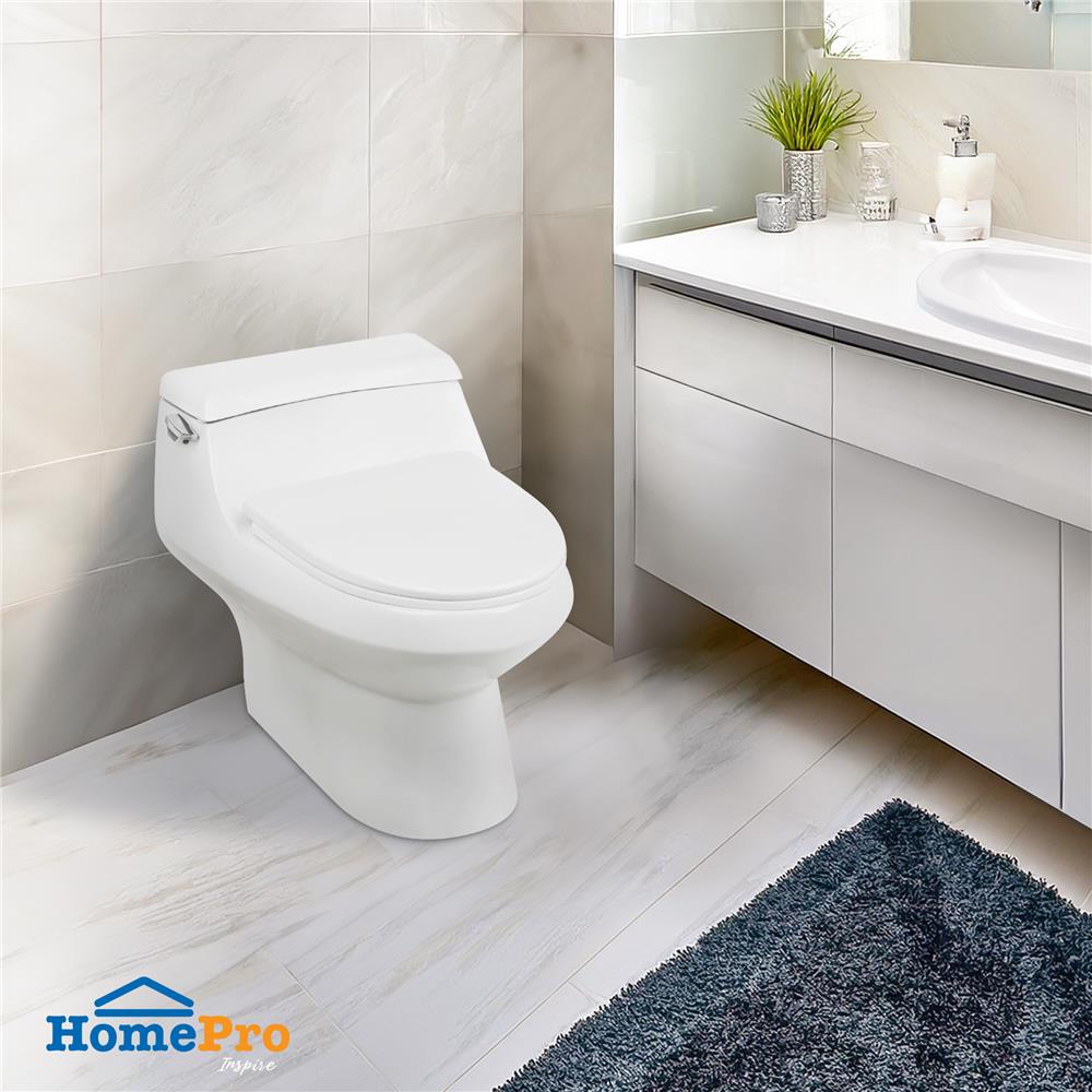 1-PIECE TOILET MOYA PLUS SN-T010 4.8L WHITE