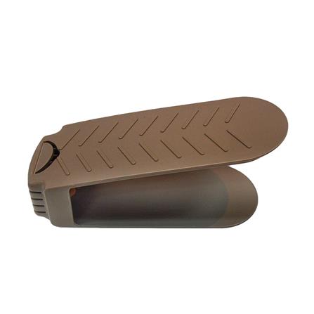 SHOE STACK STACKO 26X10X11.9CM BROWN 2 PCS_0