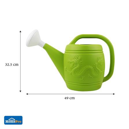 บัวรดน้ำลายมังกร SPRING 10 ลิตร สีเขียว_5