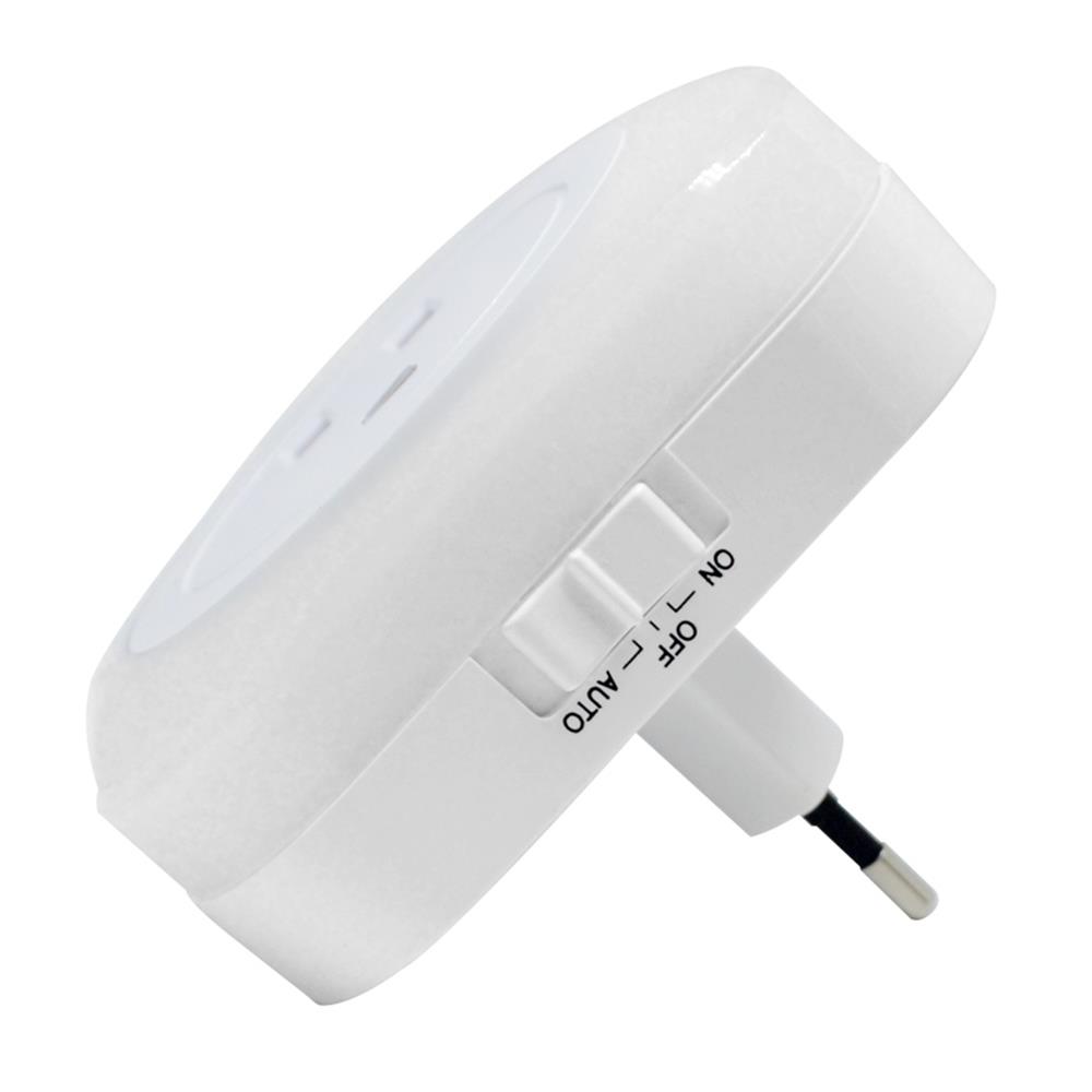 LED NIGHT LIGHT WITH SENSOR RIN  217070803 0.4 W  2USB WHITE COOL WHITE