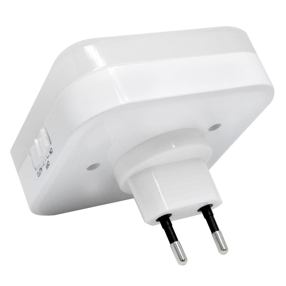 ไฟไนท์ไลท์ LED พร้อม SENSOR RIN 217070803 0.4 วัตต์ 2 USB สีขาว COOL WHITE