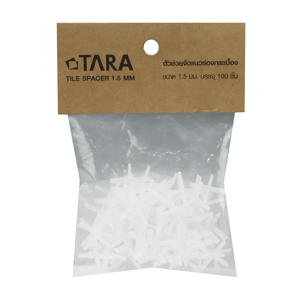 ตัวช่วยจัดแนวร่องกระเบื้อง TARA ขนาด 1.5 มม.