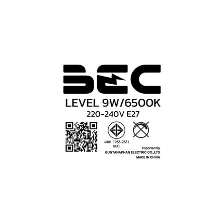 หลอด LED BEC BULB 3 STEP E27 9 วัตต์ DAYLIGHT_3
