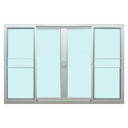 ประตูUPVC บานเลื่อน F-S-S-F มุ้ง VILANN 320x205 ซม. สีขาว_0