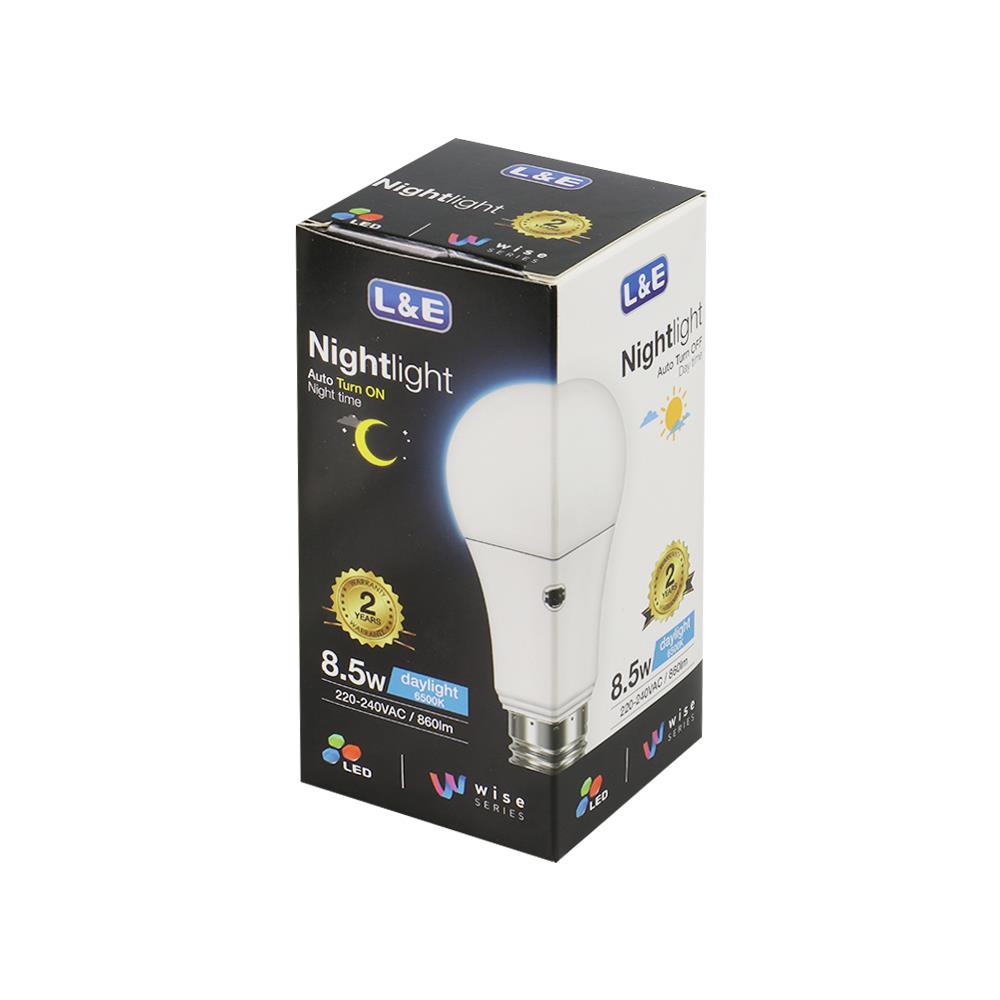 หลอด LED WISE SERIES 8.5W DL E27 L&E