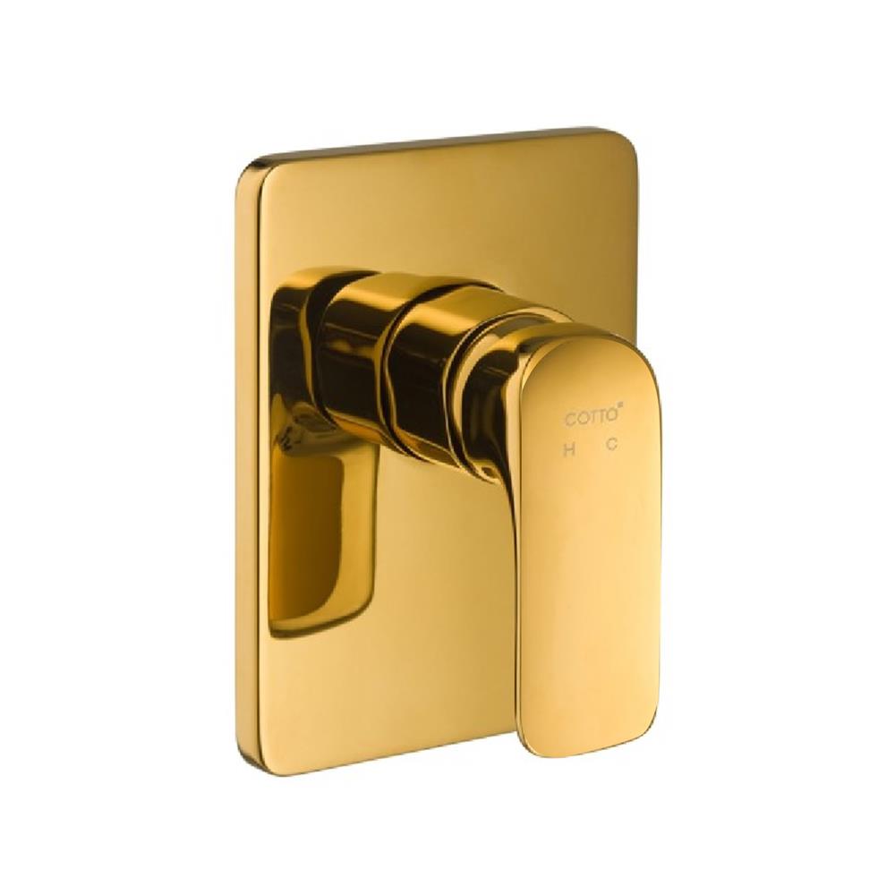 วาล์วฝังกำแพงผสม COTTO CT2146AGR สีทอง