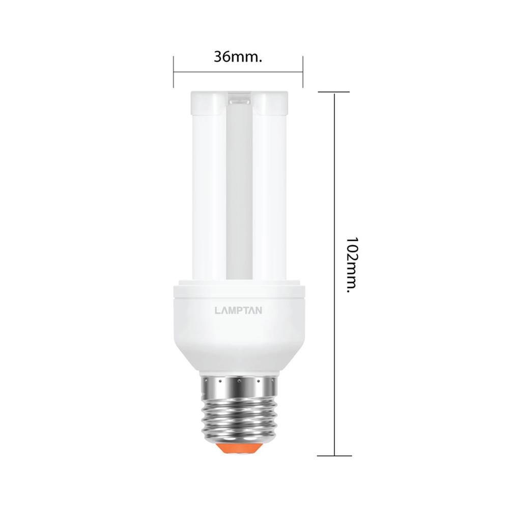 หลอด LED COMPACT U-TYPE 5.5W DAYLIGHT E27 LAMTAN