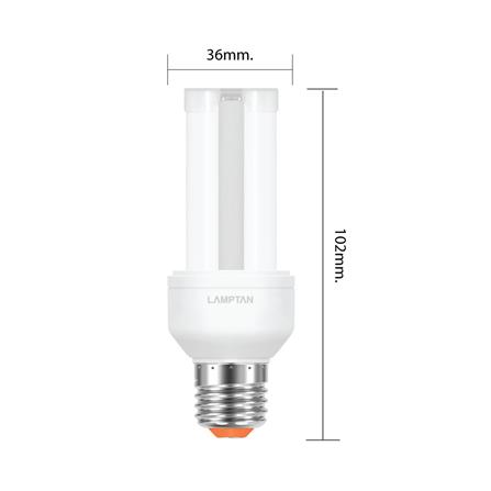 หลอด LED COMPACT U-TYPE 5.5W DAYLIGHT E27 LAMTAN_3