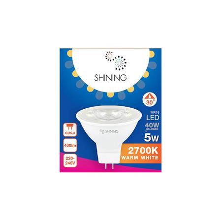 หลอด LED MR16 5W 220V WARMWHITE TOSHIBA_2