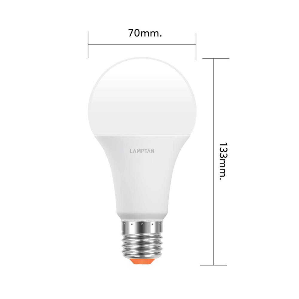 หลอด LED BRIGHT 15W DAYLIGHT E27 LAMPTAN