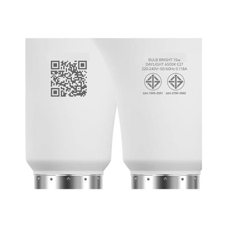 หลอด LED LAMPTAN A60 BRIGHT 15 วัตต์ DAYLIGHT E27_4