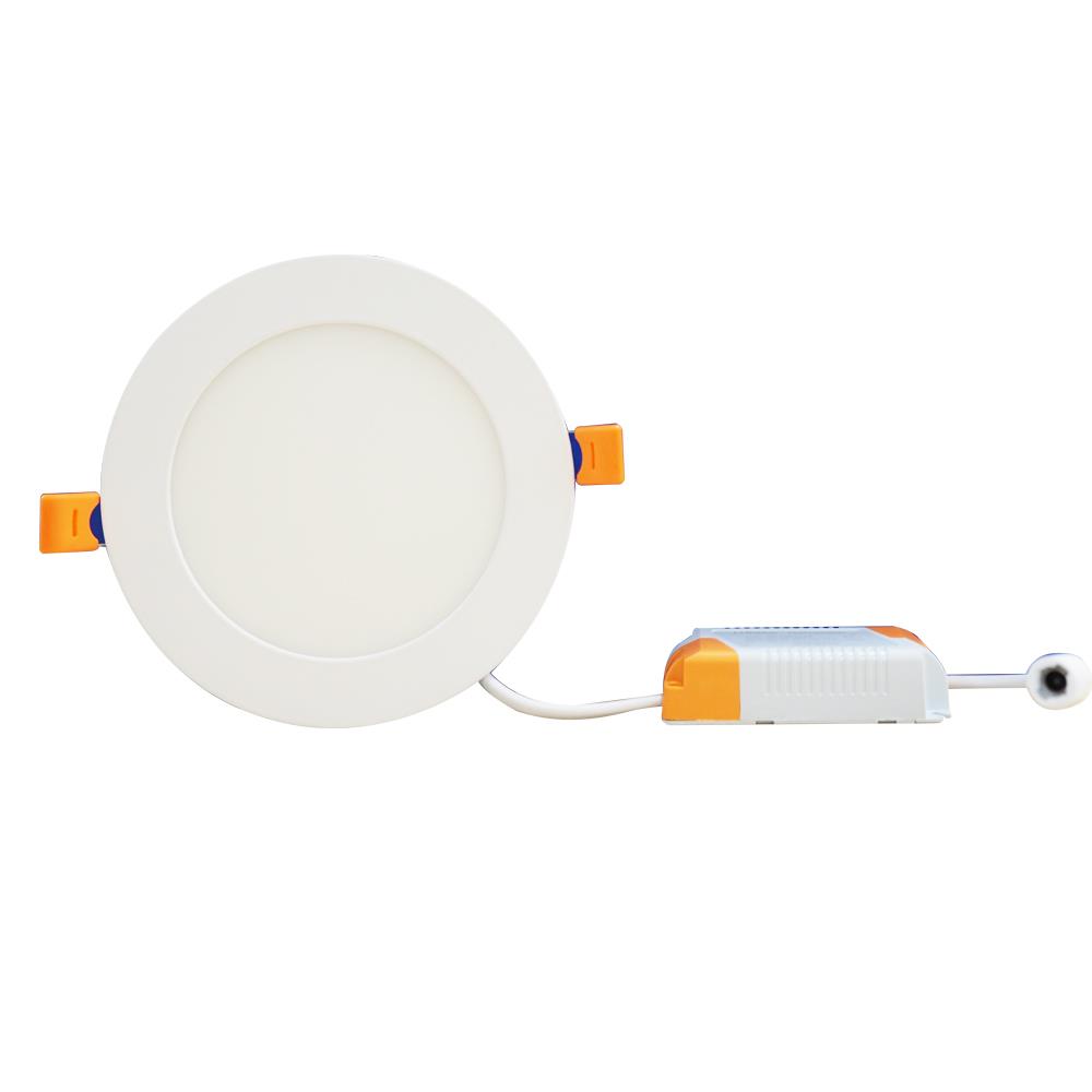 ดาวน์ไลท์ LED 20-A0424 9 วัตต์ WARMWHITE  6 นิ้ว สีขาว กลม