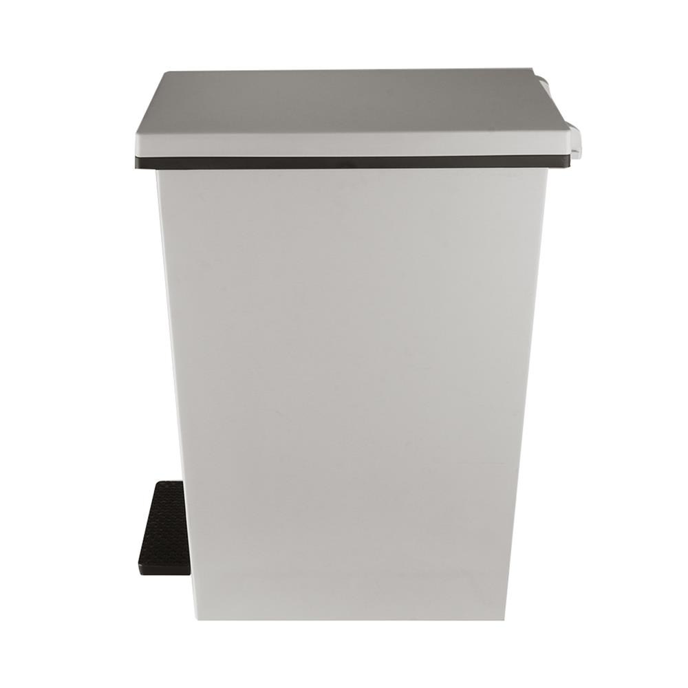 ถังขยะเหยียบเหลี่ยม ACCO HH-2610I 20 ลิตร สีเทา