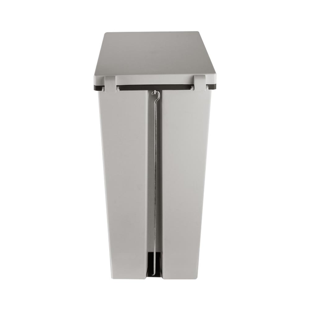 ถังขยะเหยียบเหลี่ยม ACCO HH-2610I 20 ลิตร สีเทา