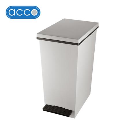 ถังขยะเหยียบเหลี่ยม ACCO HH-2610I 20 ลิตร สีเทา_1