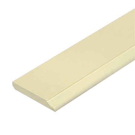 ไม้บัว 4 นิ้ว CONWOOD LOUIS 10x305x1.4 ซม. สีขาวงาช้าง แพ็ค 8 ชิ้น_0