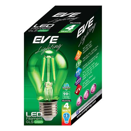 หลอด LED EVE A60 FILAMENT GLS 4 วัตต์ GREEN E27_4
